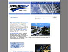Tablet Screenshot of businesscouriernw.com